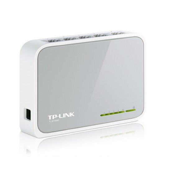 Коммутатор, TP-Link, TL-SF1005D, 5 портов 10/100M RJ45, Корпус пластик