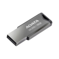 USB флеш 16GB ADATA, AUV250-16G-RBK, USB 2.0, Серебристый