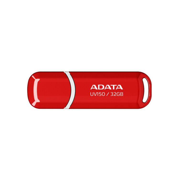 USB флеш 32Gb ADATA, AUV150-32G-RRD, USB3.2 Красный